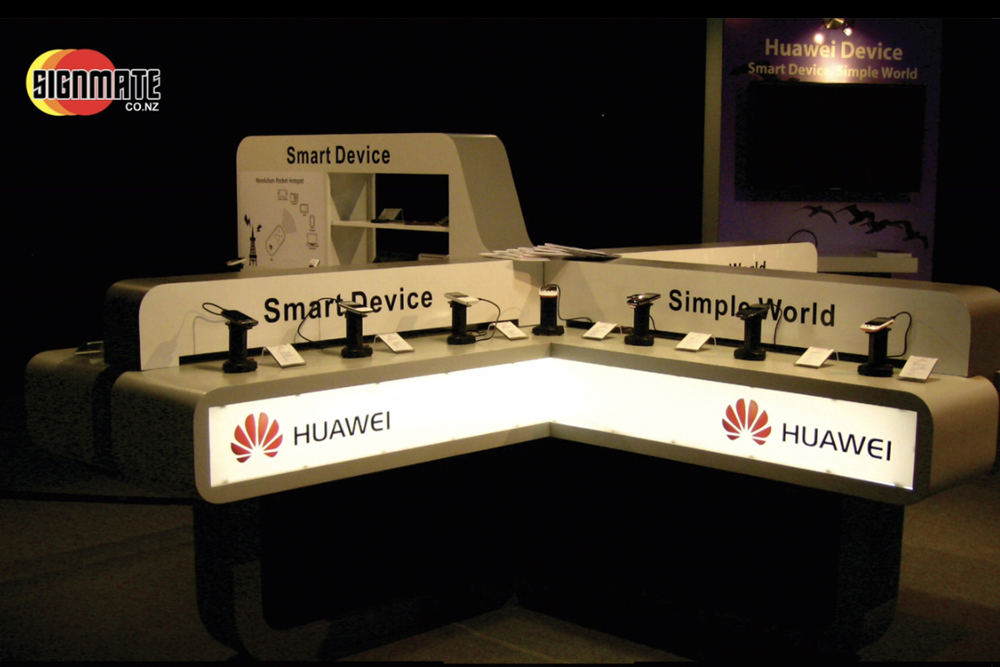 Huawei - Exhibition Experts Auckland - M8 Fitout