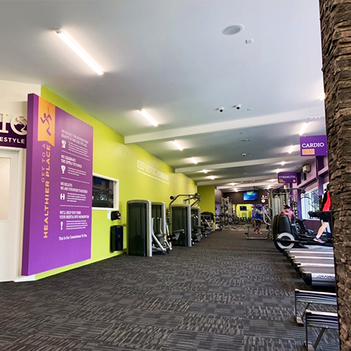 Anytime fitness - M8 Fitout commercial