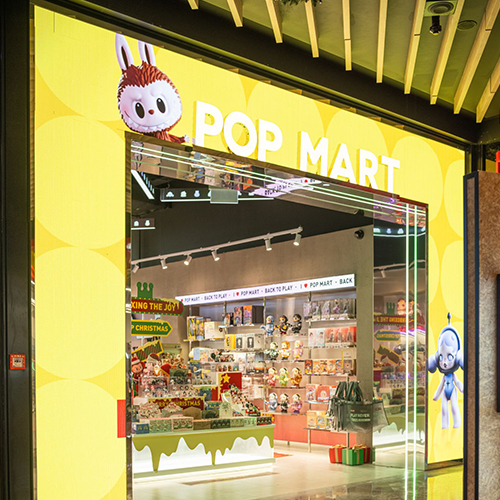 Pop Mart - M8 Fitout commercial