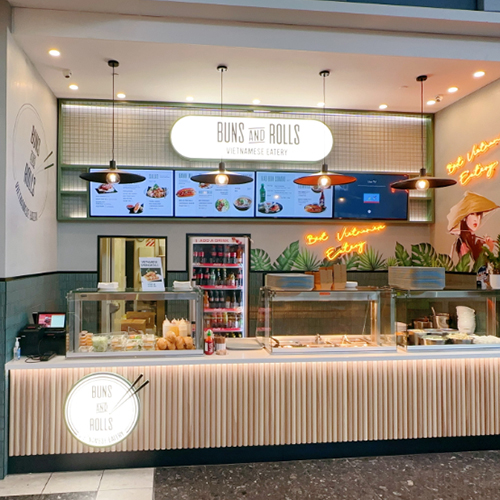 Rolls & Buns - M8 Fitout commercial